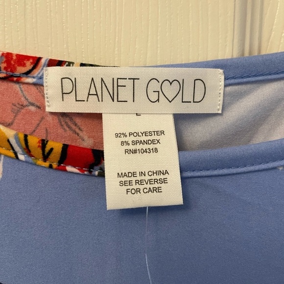 NWT Juniors' Floral Fit & Flare Dress size L - Picture 8 of 9